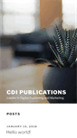 Mobile Screenshot of cdipublications.com